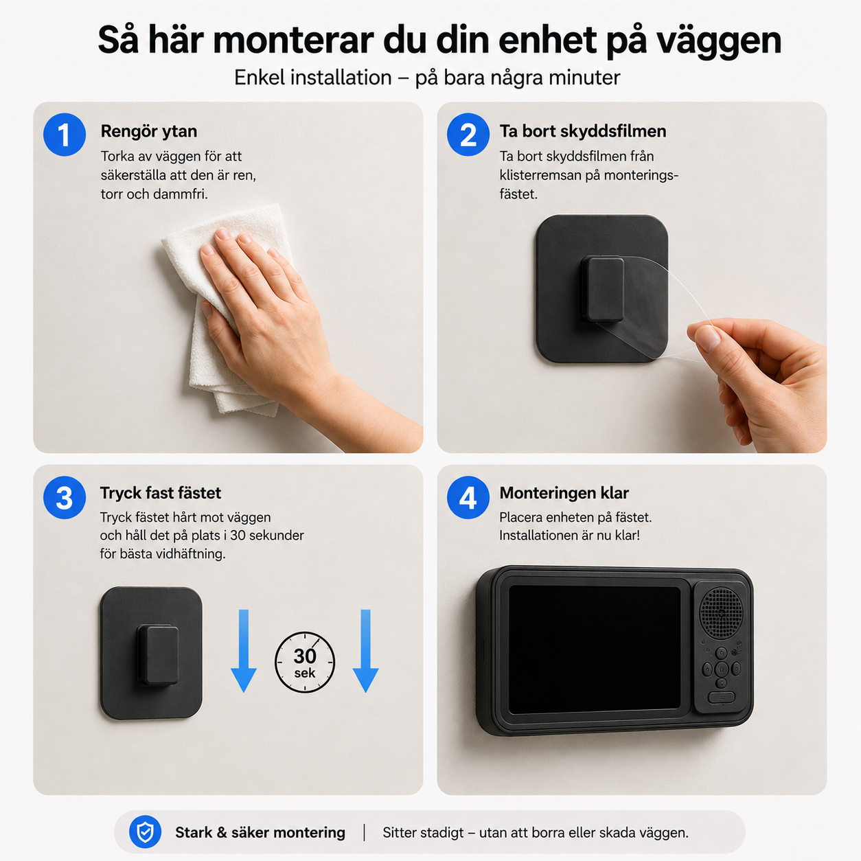 GlaslyCase™ –  Vattentät mobilfodral med Bluetooth-högtalare