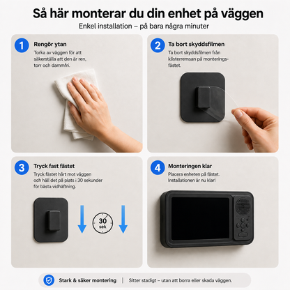 GlaslyCase™ –  Vattentät mobilfodral med Bluetooth-högtalare